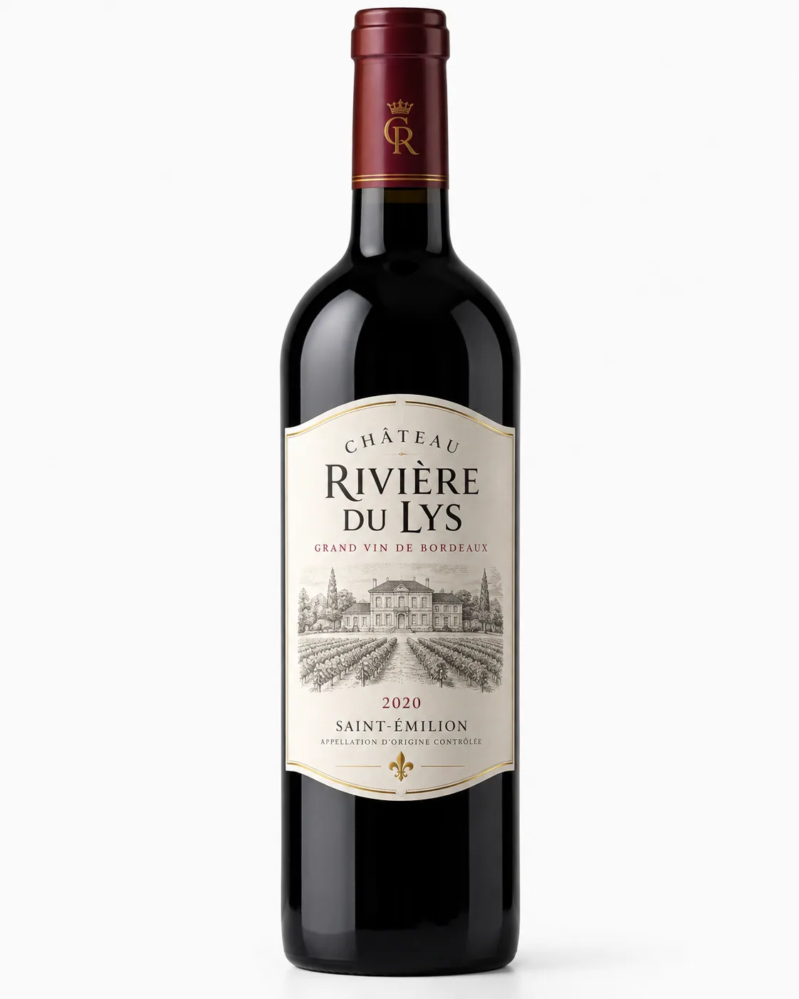Etichetta classica con incisione fine