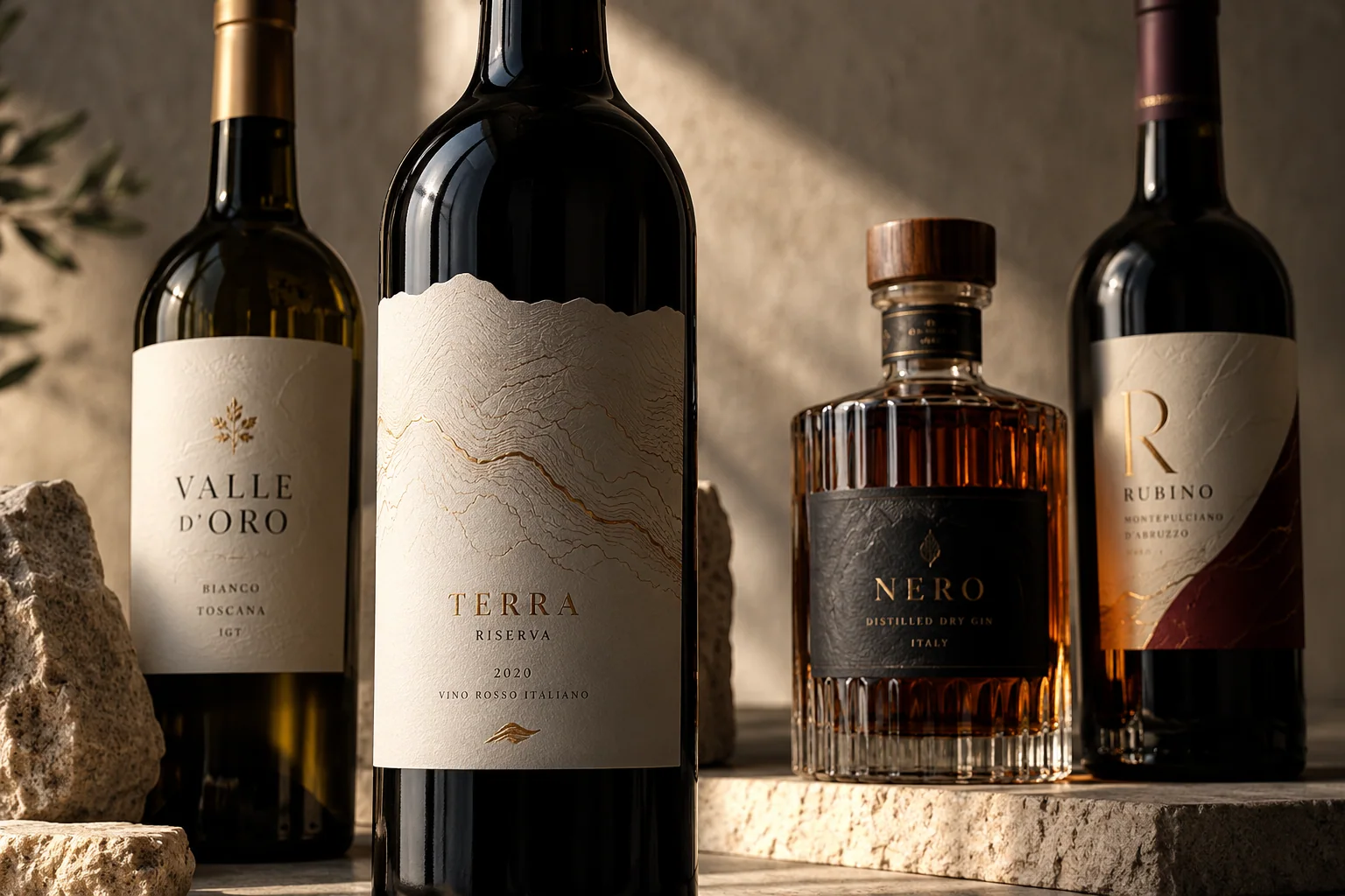 Vino e distillati, una famiglia di carte